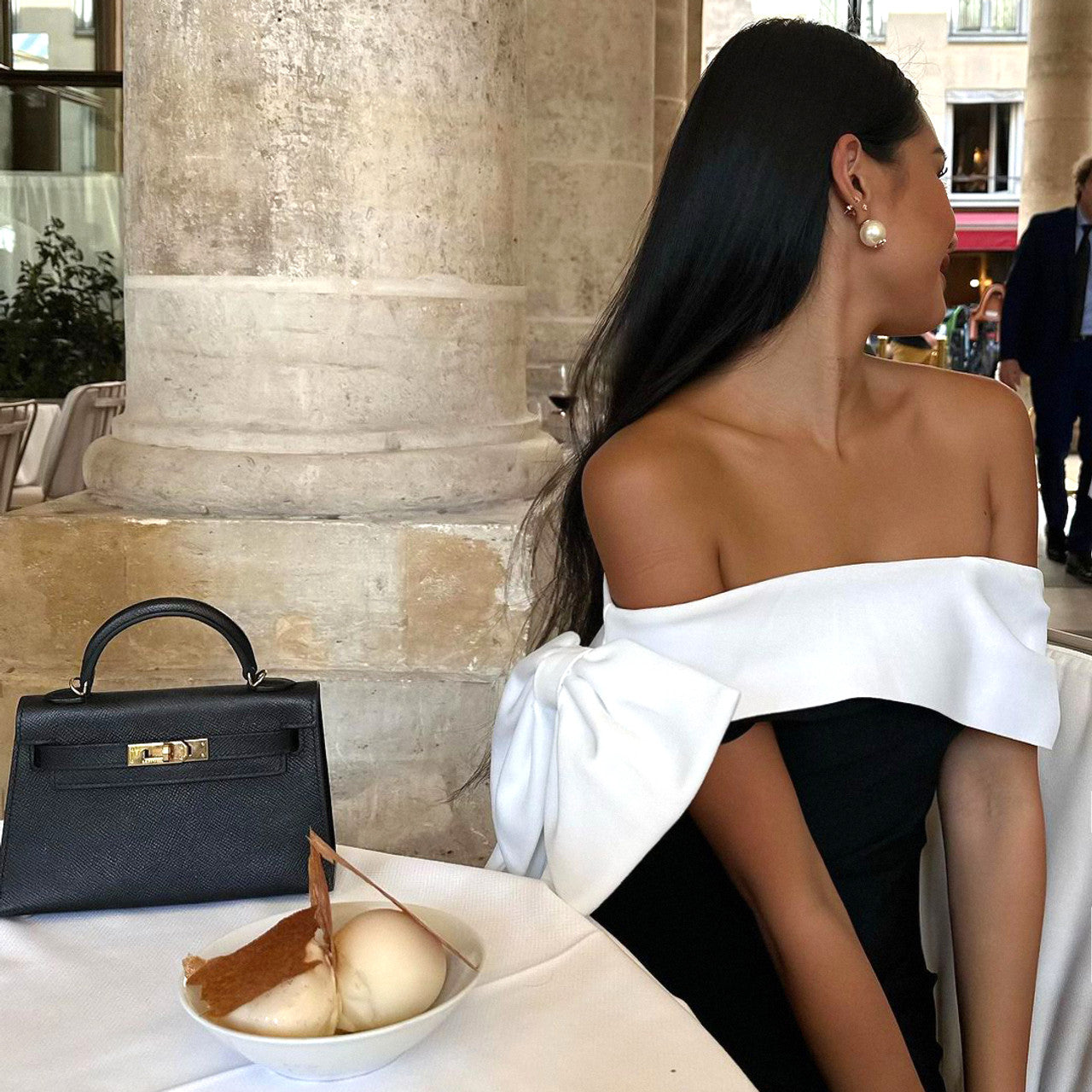 Alyia One shoulder Bow Bandage Dress