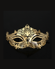 Rhinestone Metallic Mask