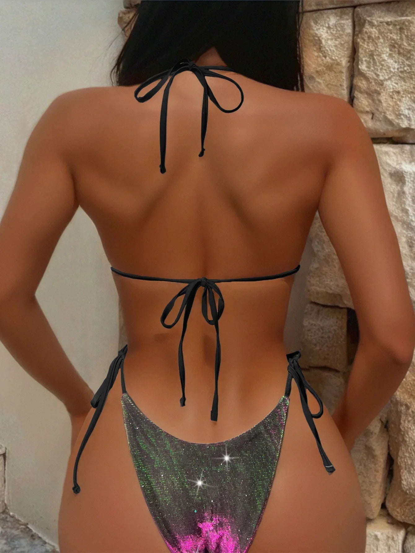 Purple Gradient Swimsuit