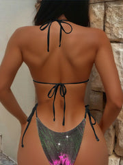 Purple Gradient Swimsuit