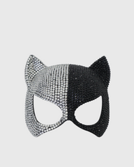 Rhinestone Cat Mask