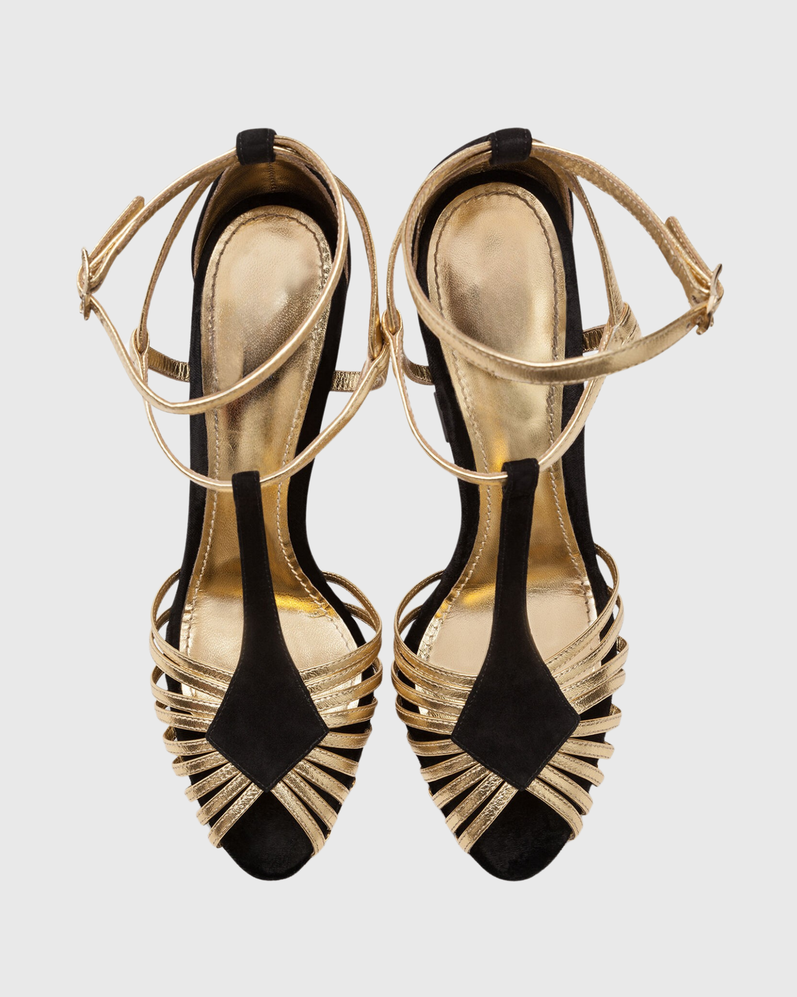 Ryan Vintage Cage Heart Sculptural Heels