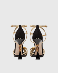 Ryan Vintage Cage Heart Sculptural Heels