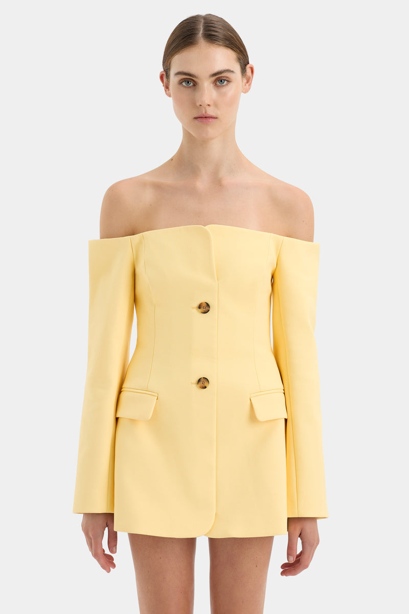 Alika Elegant Strapless Mini Celeb Dress