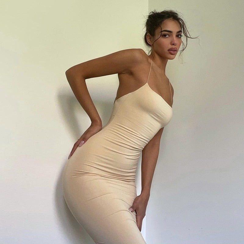 Aylia Slim Fit Slit Dress