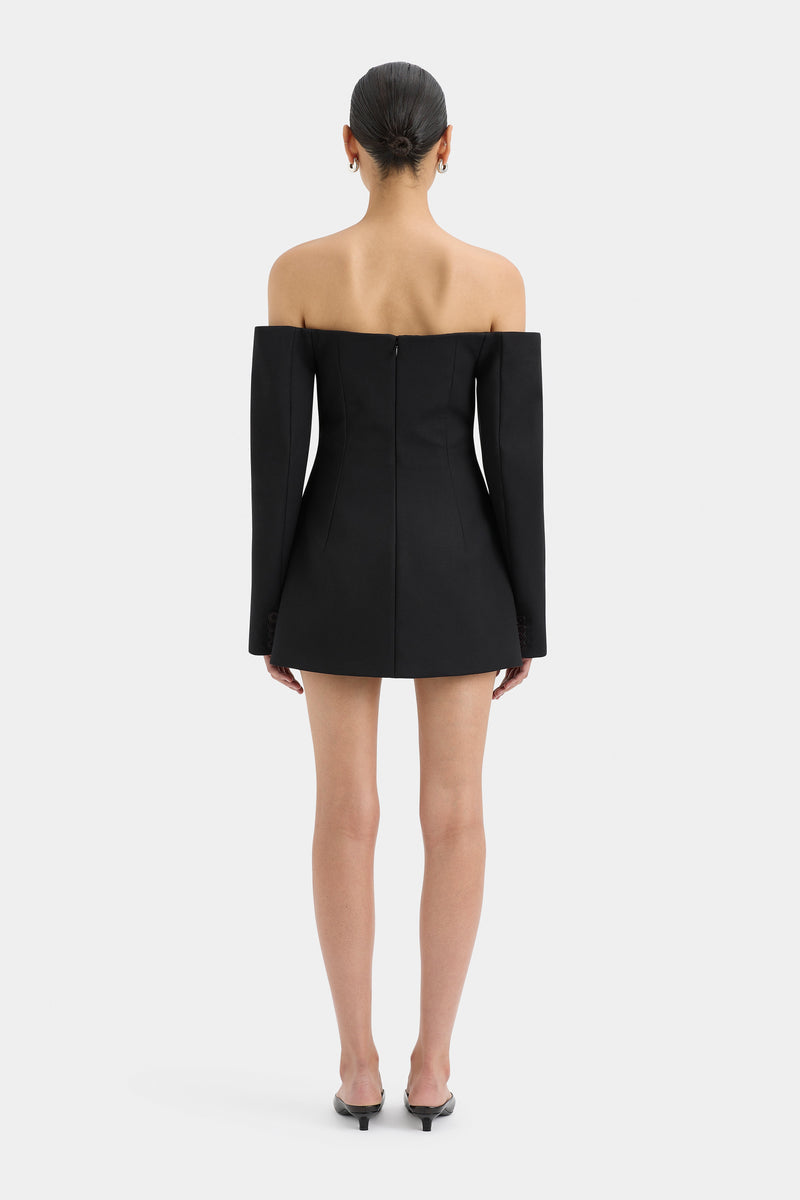Alika Elegant Strapless Mini Celeb Dress