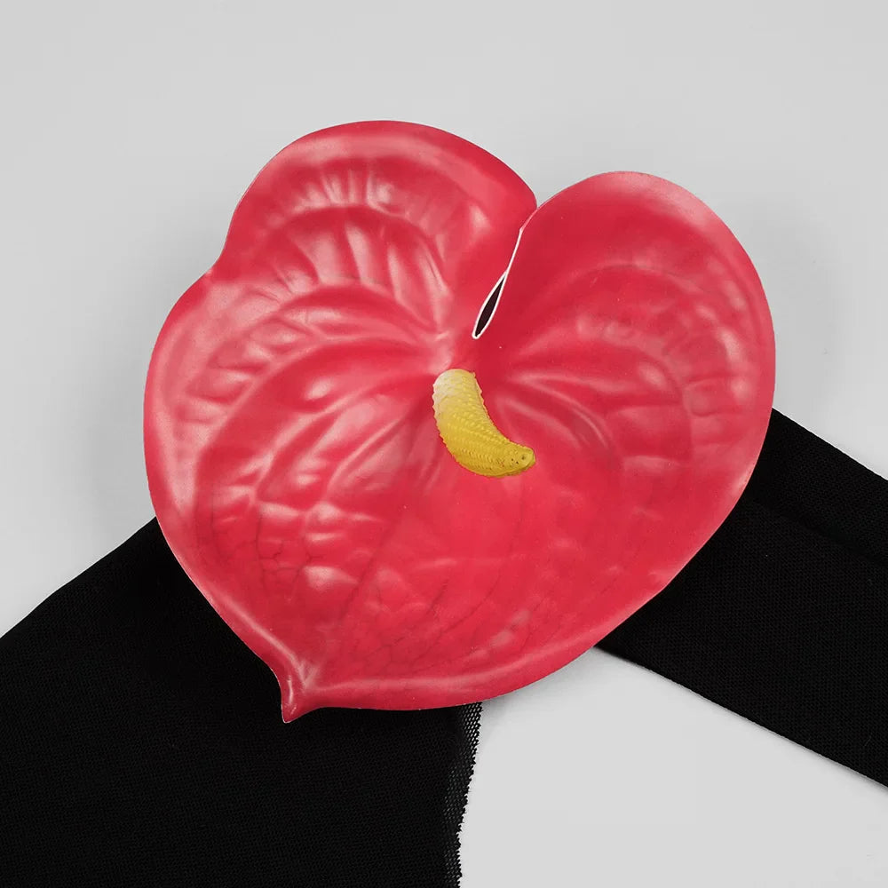 Chic Halter Backless Mesh Dress