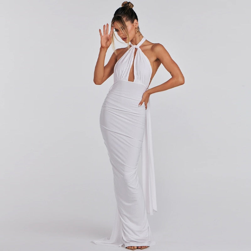 Selika Backless Multi-Way Gown Dress
