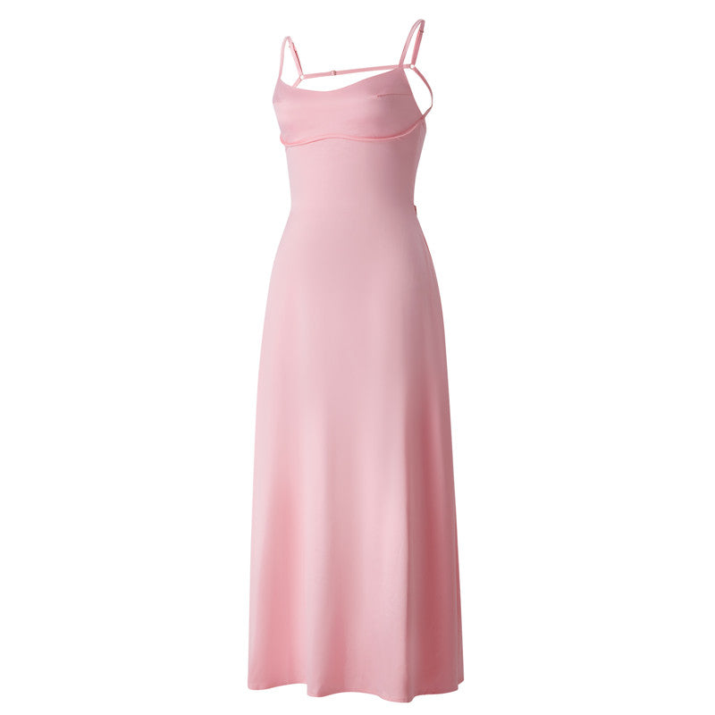 SATIN ROMANTIC DRESS