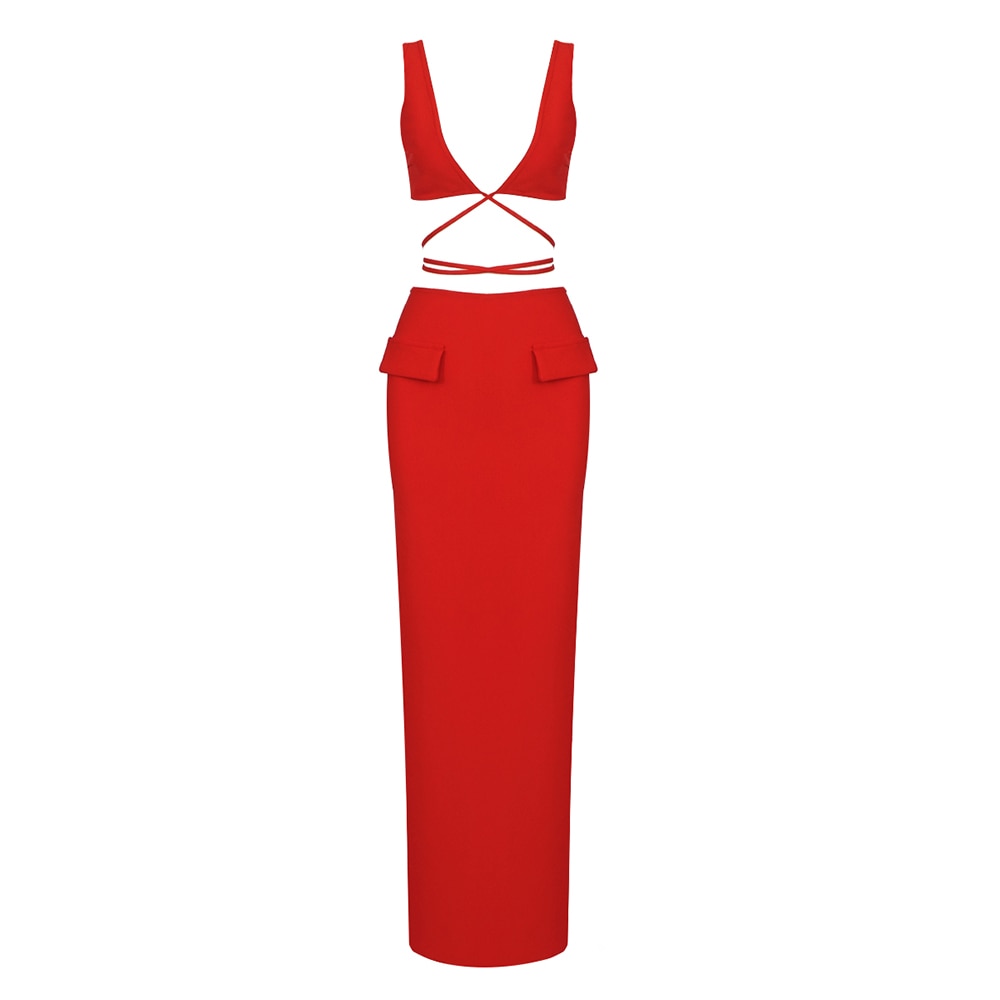Alyia Cutout Maxi Dress