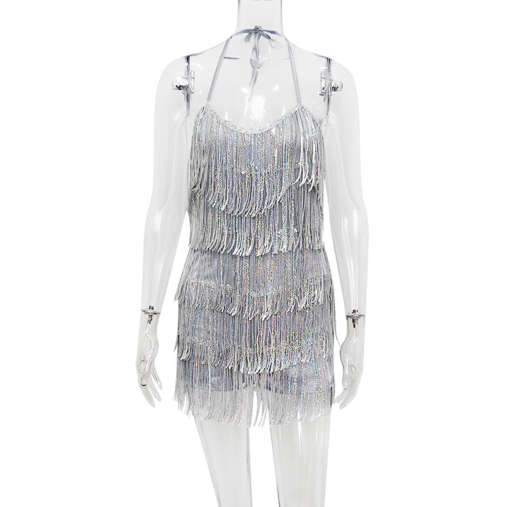 Elika Sequin Jumpsuit