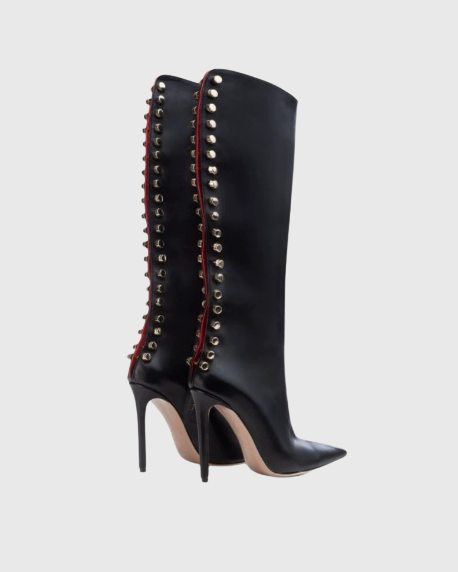 Sang Studded Knee High Boots