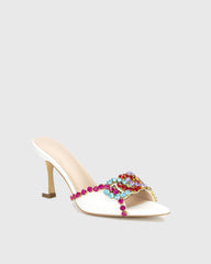 Sarah Color Rhinestone Slippers