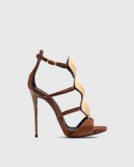 Pia Velvet Seashell Heels