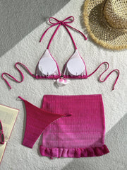 3D Flower Bikini Set