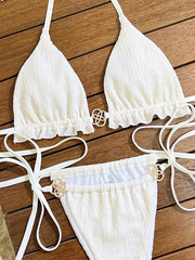 Bandage Thong Bikini Set
