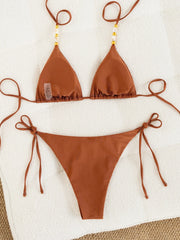 Black Coffee Bikini Set