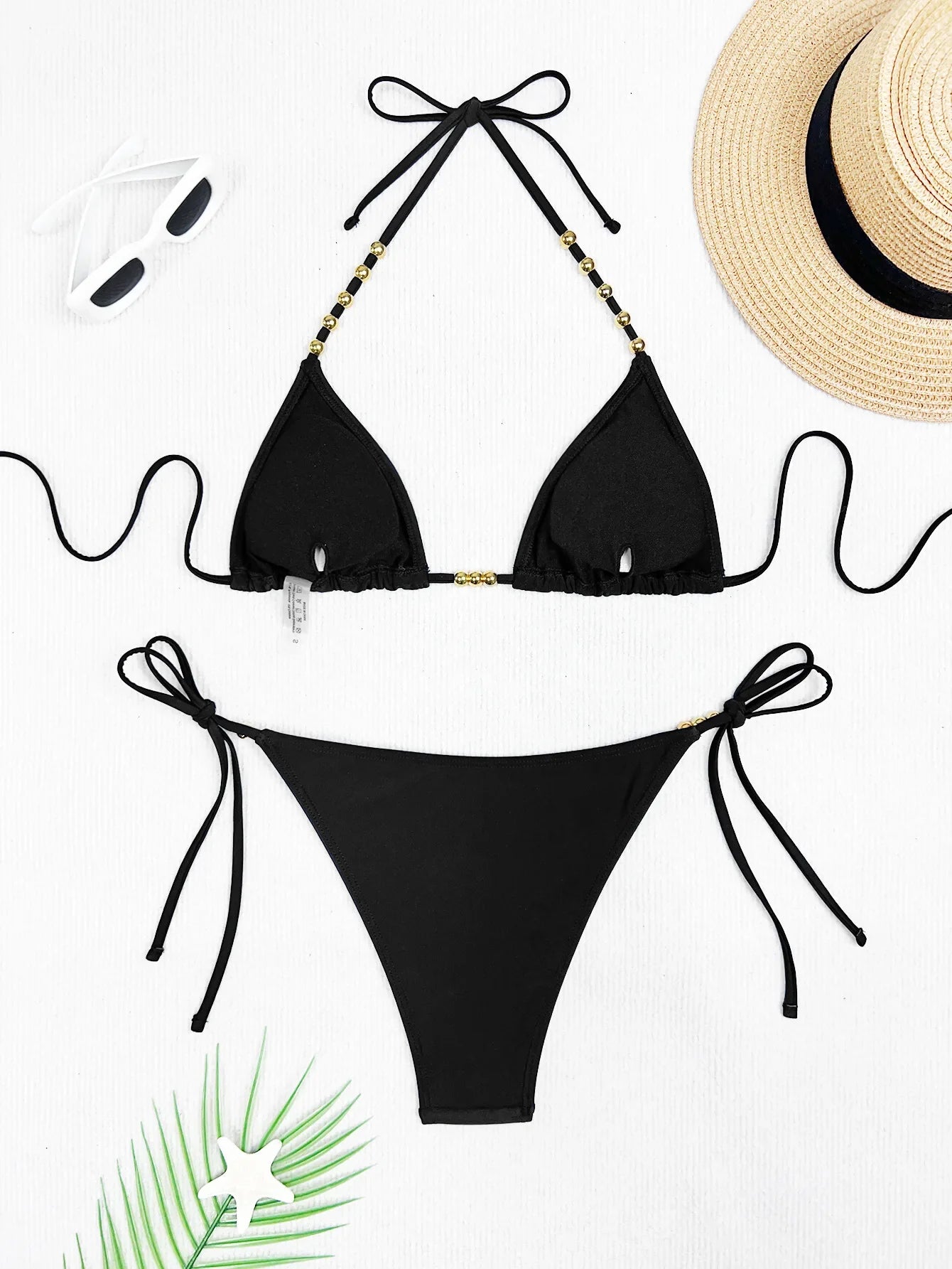 Black Coffee Bikini Set