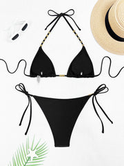 Black Coffee Bikini Set