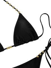 Black Coffee Bikini Set
