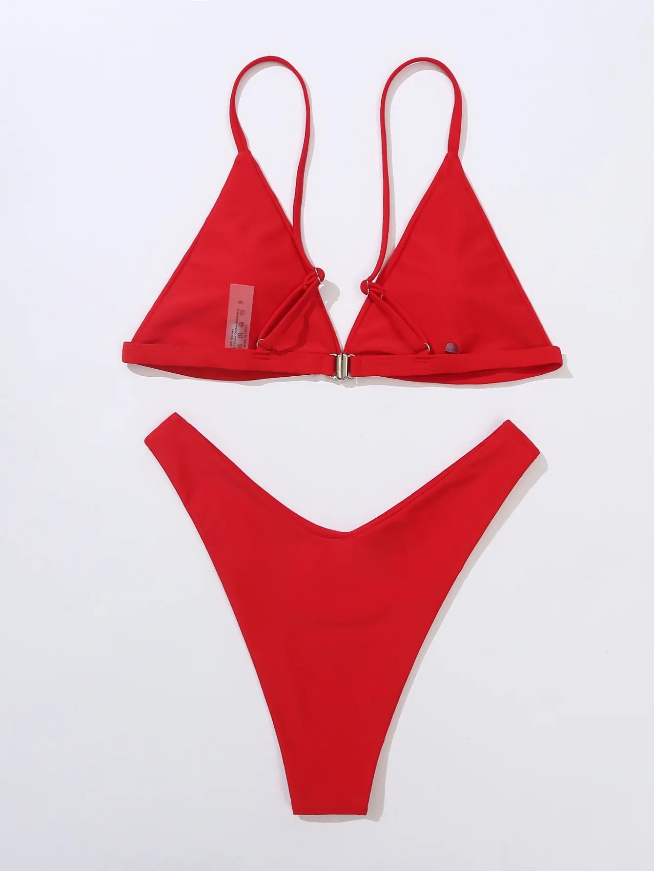 Black Red Micro Bikini Halter Push Up Bra Thong Swimsuit Beach Bathing Suit Holiday Two Piece Swimwear