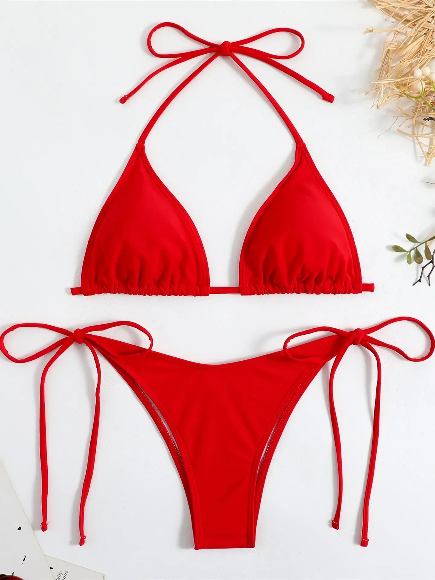 Brown Bikini Set