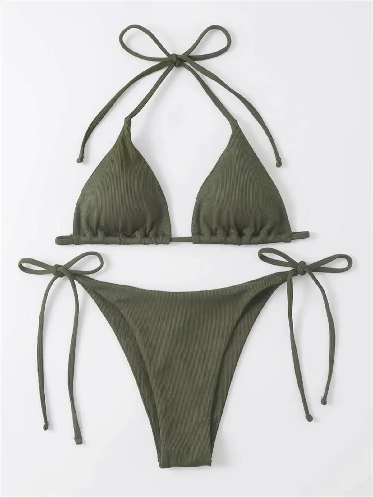 Brown Bikini Set