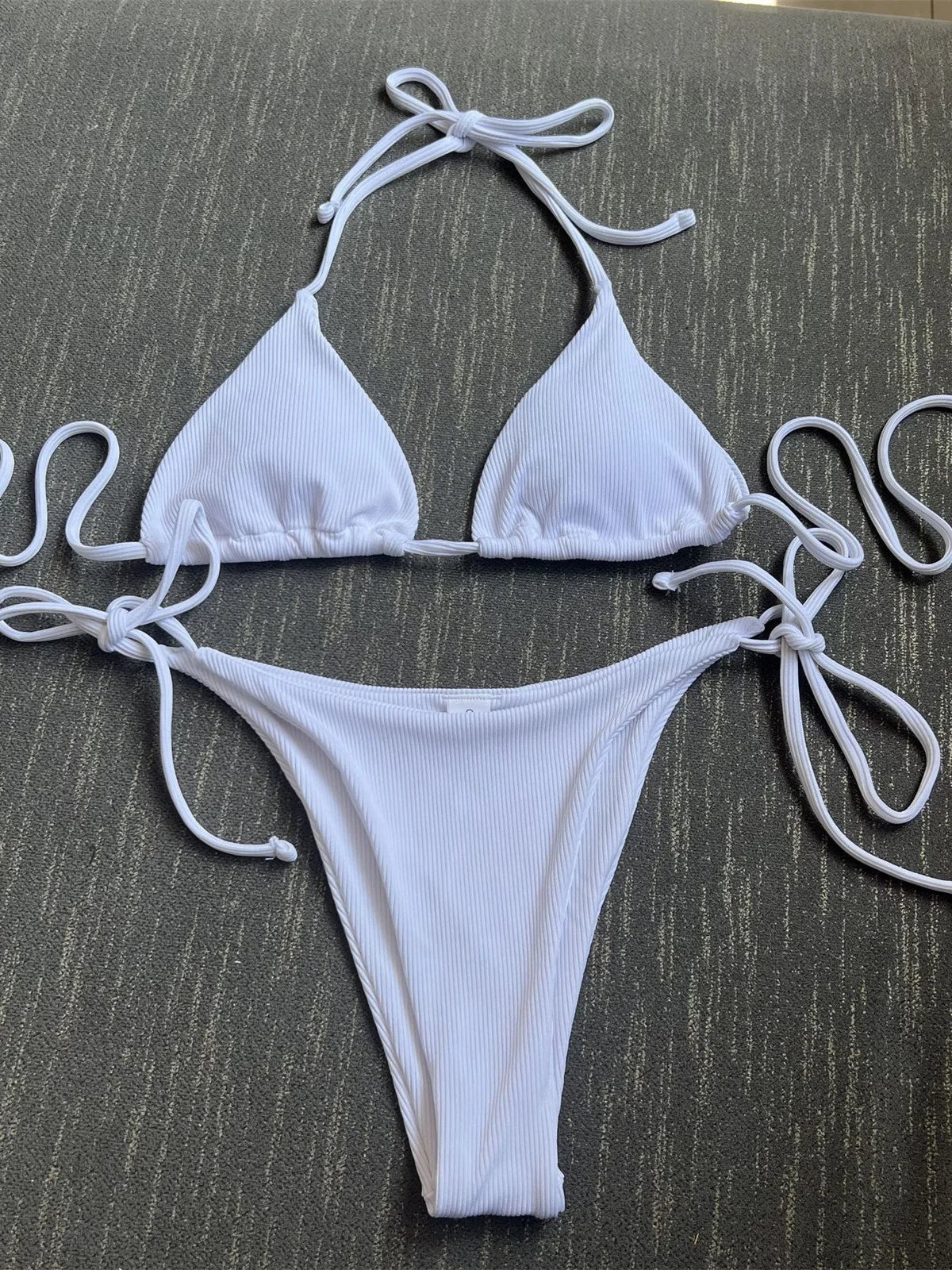 Brown Bikini Set