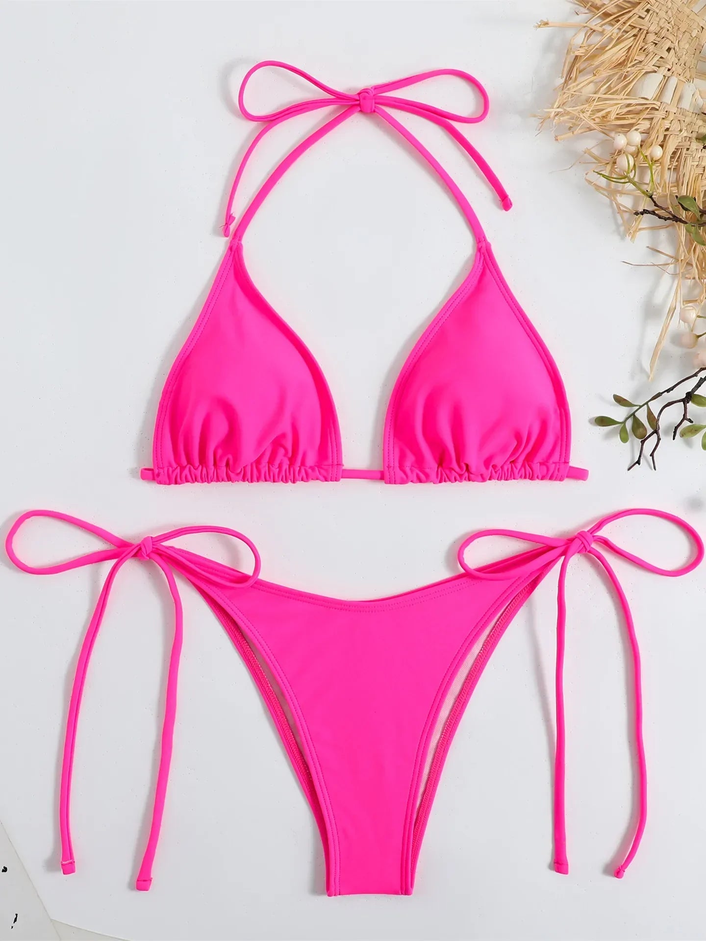 Brown Bikini Set