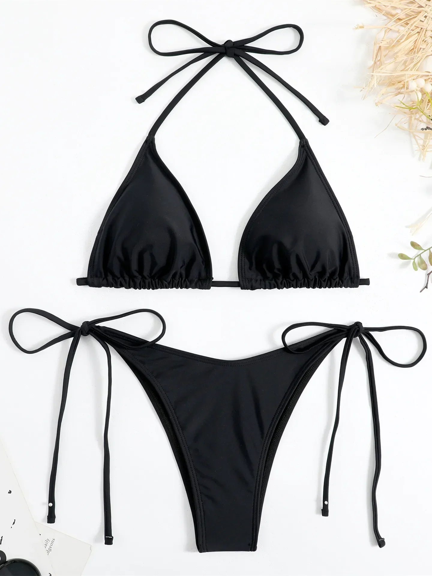 Brown Bikini Set