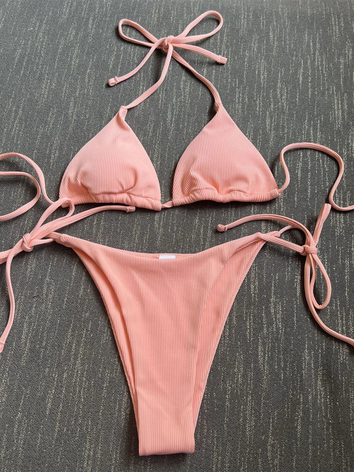 Brown Bikini Set