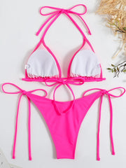 Brown Bikini Set