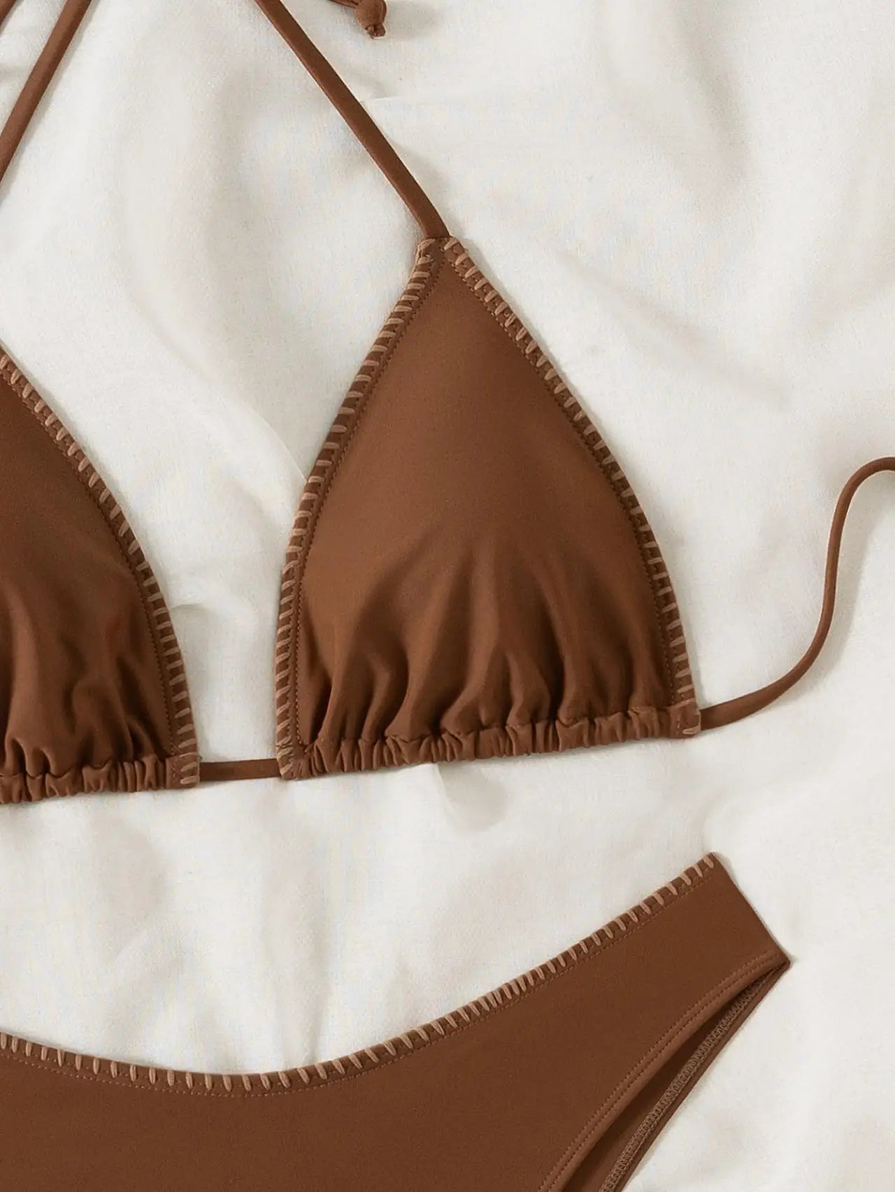Coffee Bikini Set