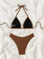 Coffee Bikini Set