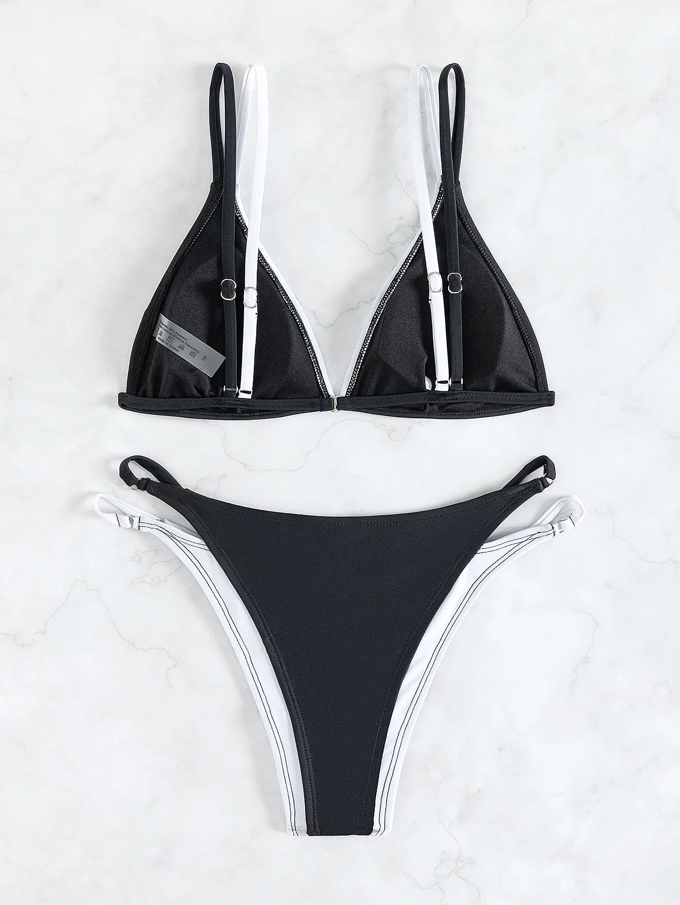 Hollow Out High Waist Bikini Set