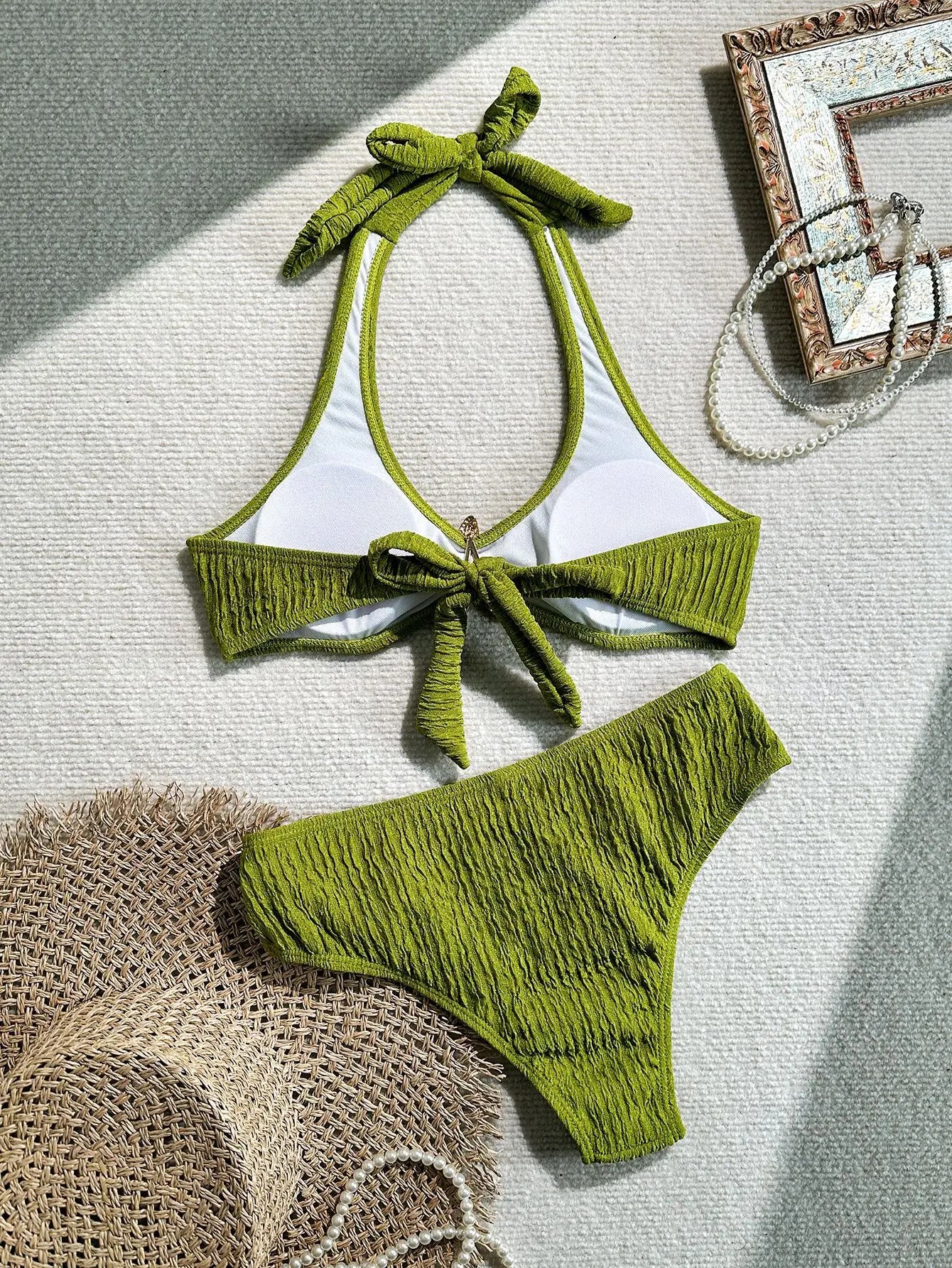 Metal Starfish Bikini Set