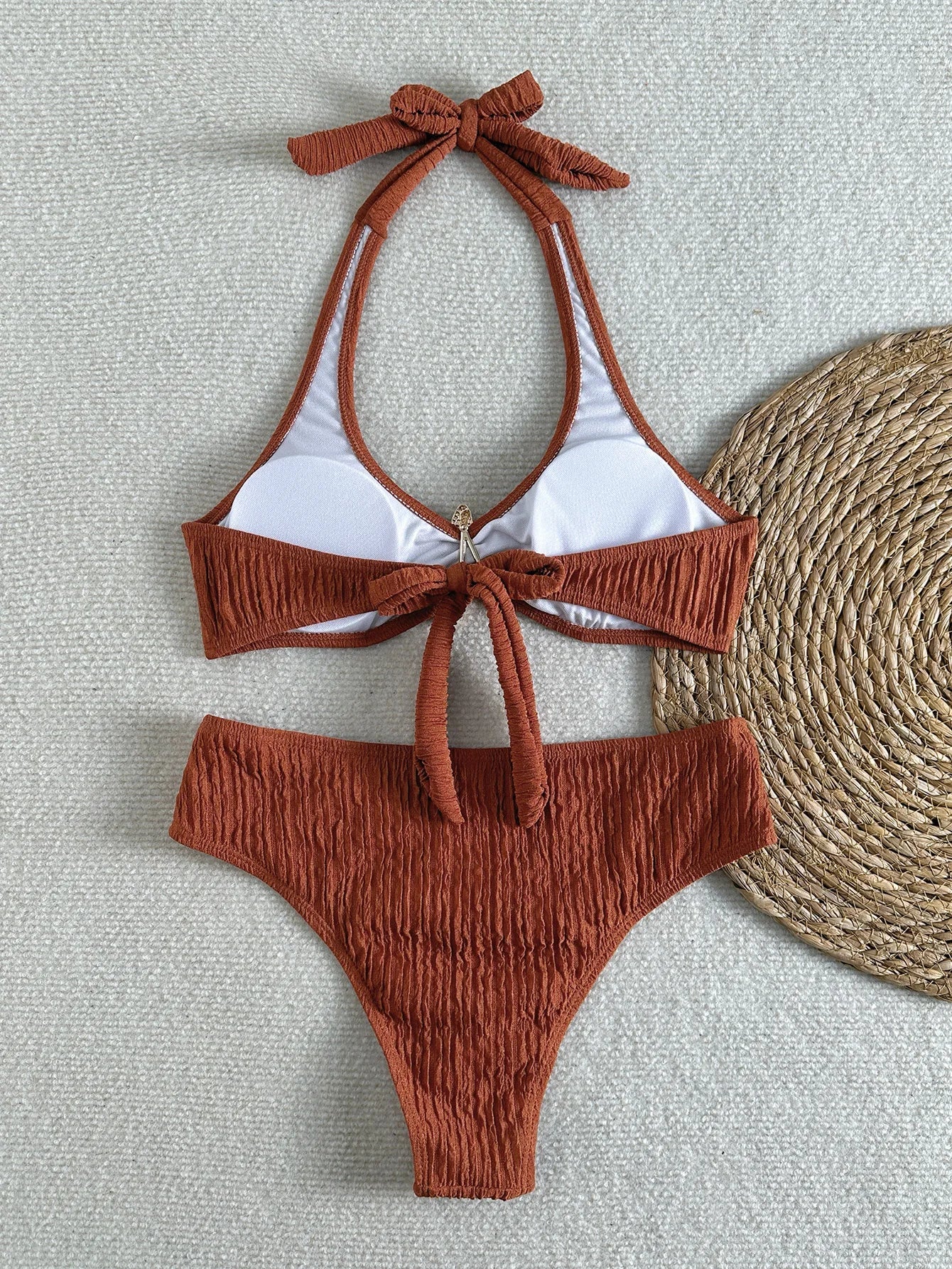Metal Starfish Bikini Set