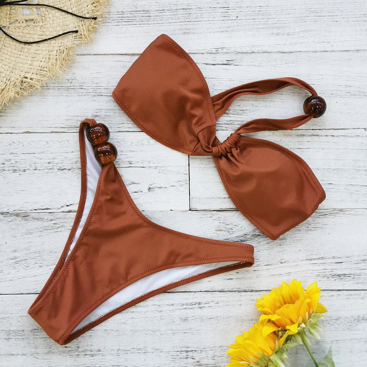 One Shoulder Bikinis Sets