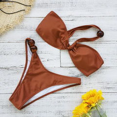 One Shoulder Bikinis Sets