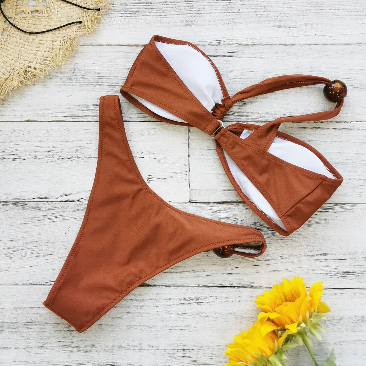 One Shoulder Bikinis Sets