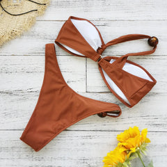 One Shoulder Bikinis Sets