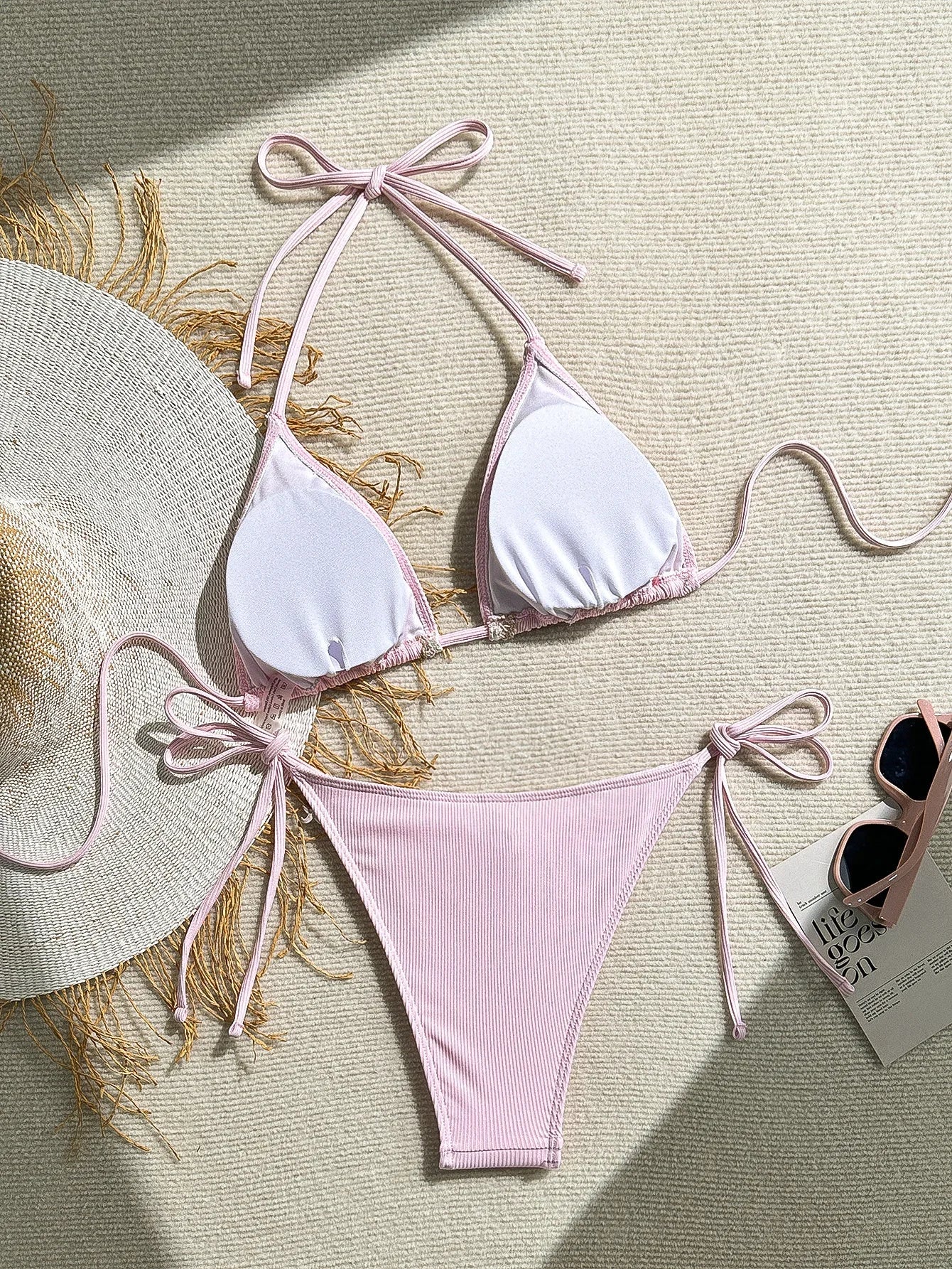Pink Shell Starfish Micro Bikini Set