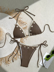 Pink Shell Starfish Micro Bikini Set