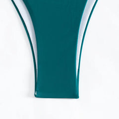 Pleate Long Skirt 3 Piece Bikini Set