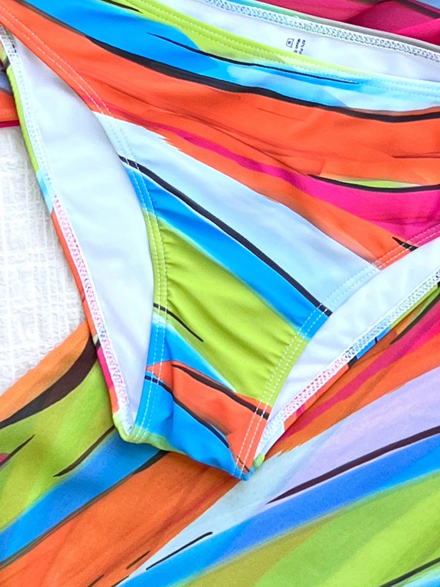 Rianbow Stripe Bikini Set