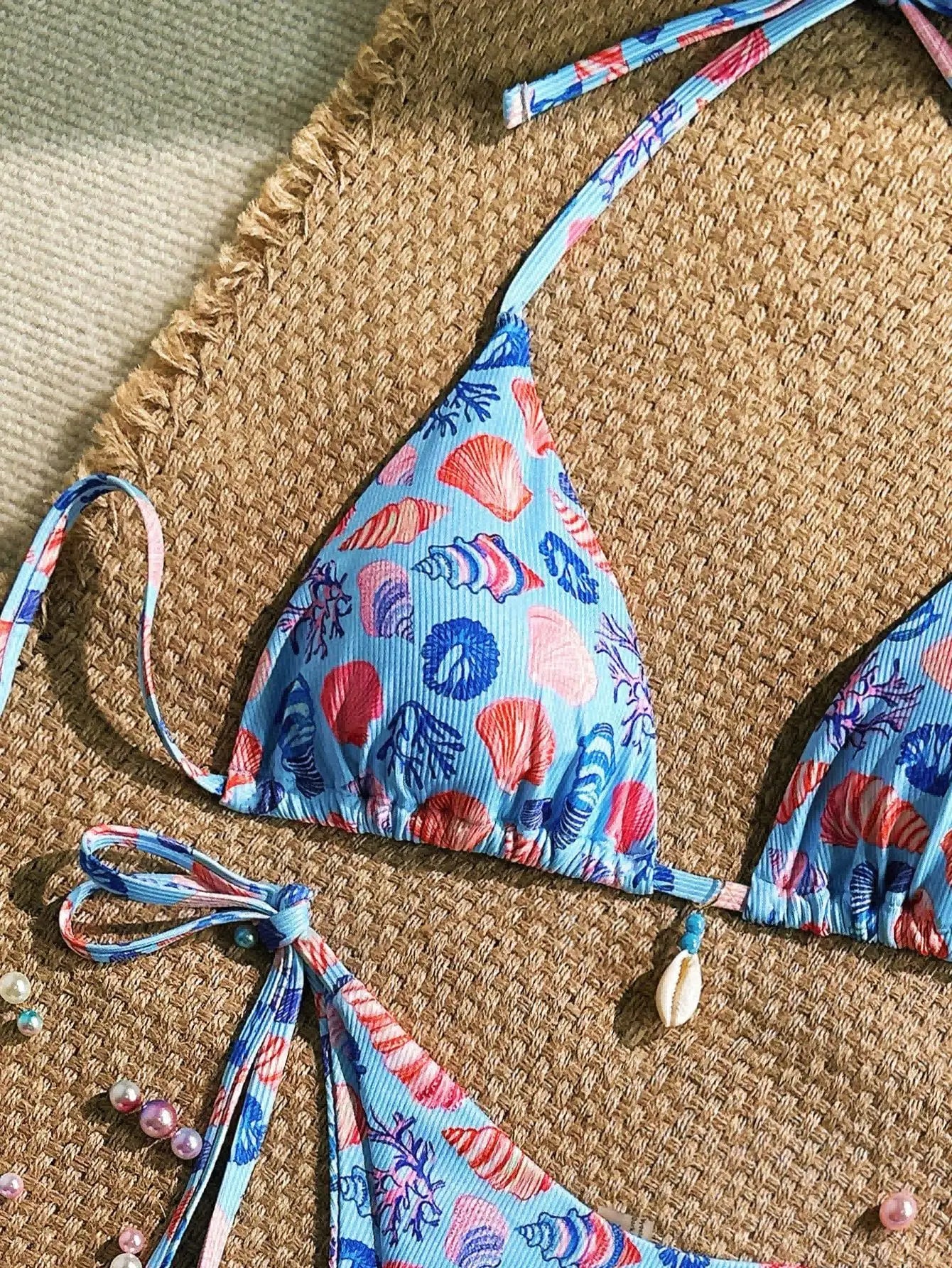 Shell Ornament Bikinis Sets