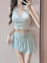 Sweet Korean Style Bikini Set
