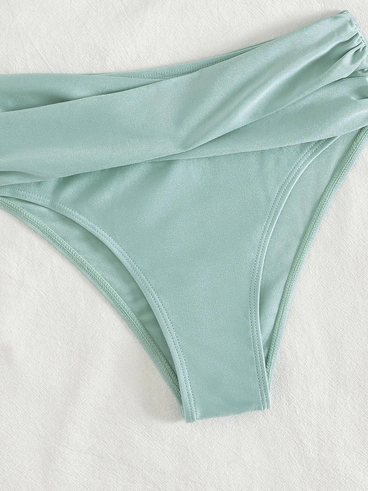 Tie Cross Push Up Padded Bikini Set