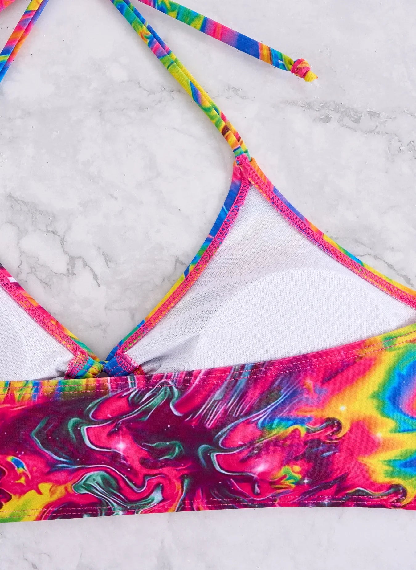 Tie Dye Gradient Bikini Set