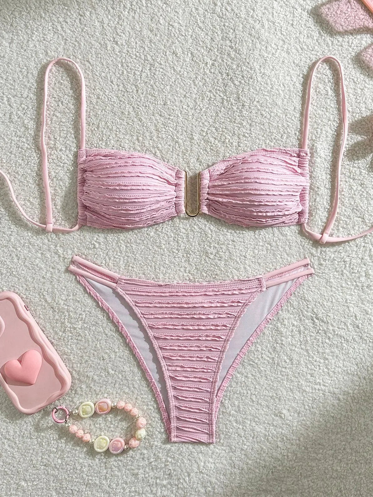 U Neck Bikinis Sets